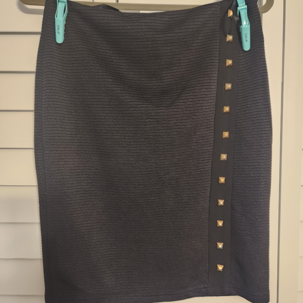 lucyparis Elegant Black Studded Skirt